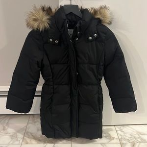 Gap girls hooded puffer jacket